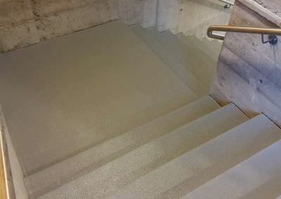 Marches escalier antiderapante